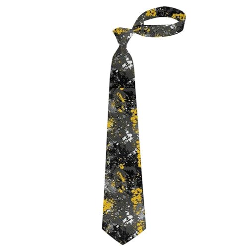 Supdreamc Men & Boys Luxury Paisley Necktie - 3D Pattern Print Skinny Tie for Party2