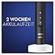 Oral-B Pulsonic Slim Clean 2000 Elektrische Schallzahnbürste/Electric Toothbrush, 2 Putzmodi für Zahnpflege und gesundes Zahnfleisch mit Timer, Designed by Braun, schwarz, 1 stück (1er Pack)