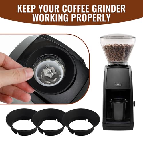 3 piezas de junta de silicona para molienda de café miniatura 6