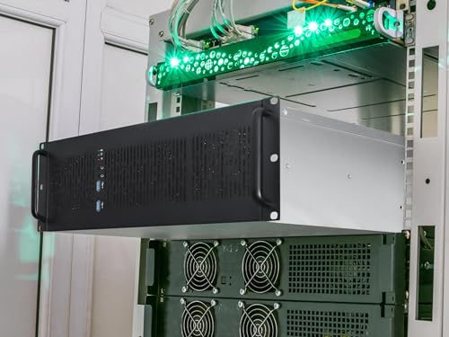 Image of Rosewill 3U Server Chassis Rackmount Case | 6 x 3.5 Bays | ATX Compatible | 2 x 80mm Fans | 2 x USB 3.0 | RSV-Z3100U