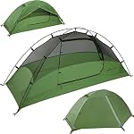 Tente légère Clostnature pour le camping en randonnée - Tente ultralégère pour 1/2/3/4 personnes, étanche, facile à installer, tente de camping pour l'extérieur, la randonnée et l'alpinisme