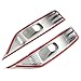 HIGH FLYING for BYD SHARK 2024 2025 Car Exterior Accessories Front Fog Light Lamp Cover Carbon Fiber Style ABS 2pcs