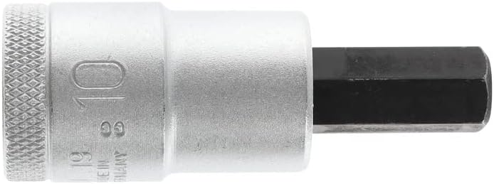 GEDORE in 19 10 Screwdriver bit Socket 1/2" in-hex 10 mm
