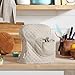 KITCHENAID Fitted Tilt-Head Stand Mixer Cover with Storage Pocket, Quilted 100% Cotton,14.4
