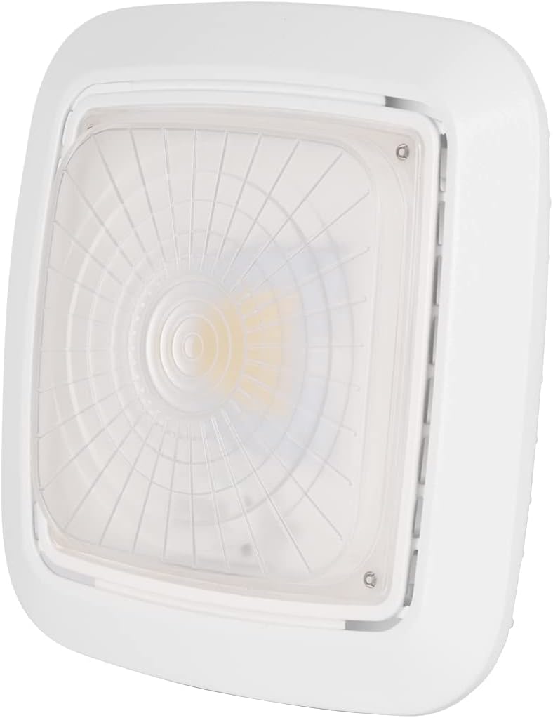 30W LED Canopy Light – Outdoor LED Gas Station Lights - Carport Ceiling Light 5000K – IP66 Waterproof for Shop Lighting, Warehouse Lighting