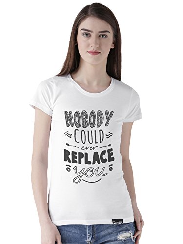 Image of DUO Men's Printed Regular fit T-Shirt HS-Nobody White X-Large