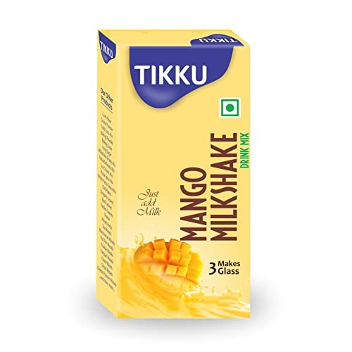 Image of TIKKU Mango Milkshake Drink Mix 100 g Box | Healthy & Nutritious Powder