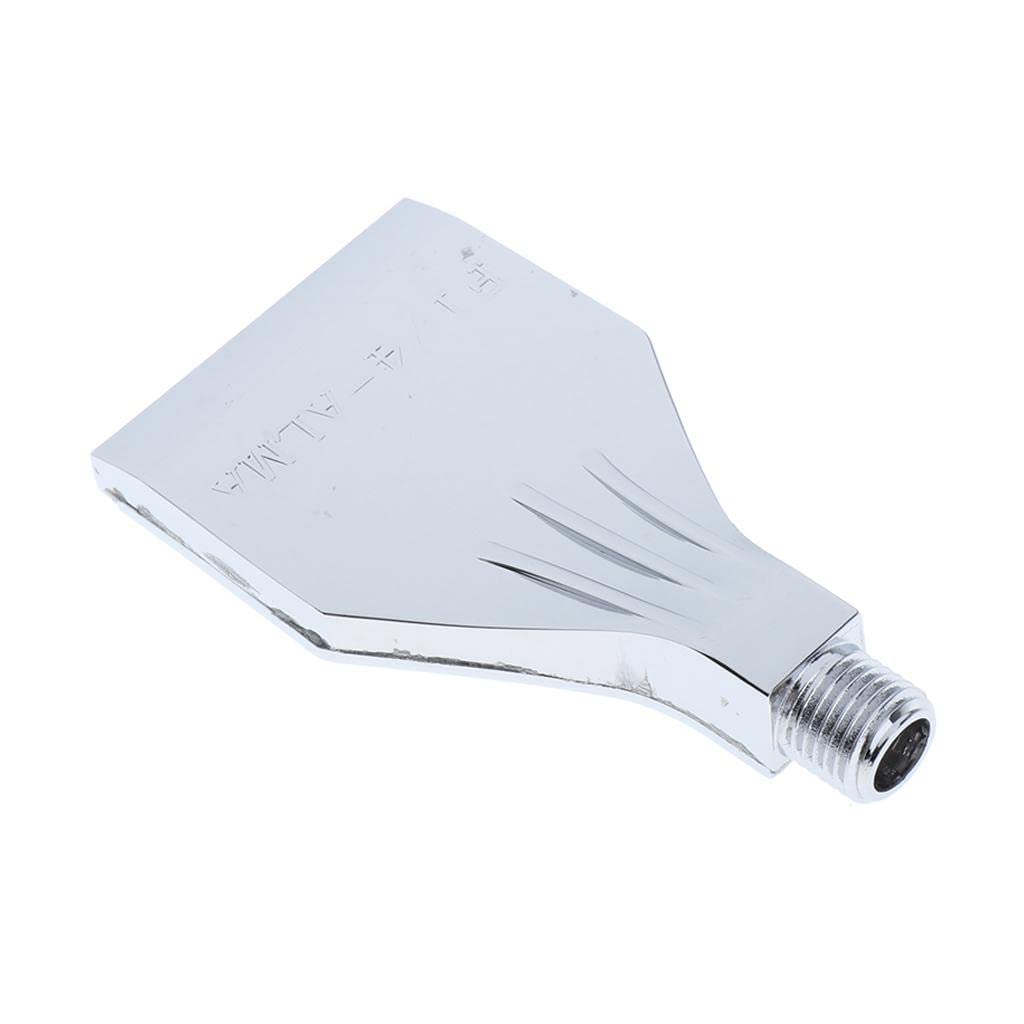 ATORSE® 1/4 Thread Flat Wind Jet Air Blowing Nozzle Spray Silver-image-47