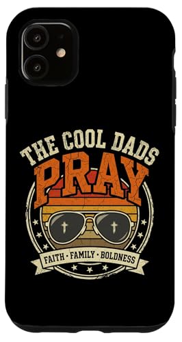 The Cool Dads Pray �C�G�X �N���X�`���� ���e �j�� �X�}�z�P�[�X iPhone 11 �p