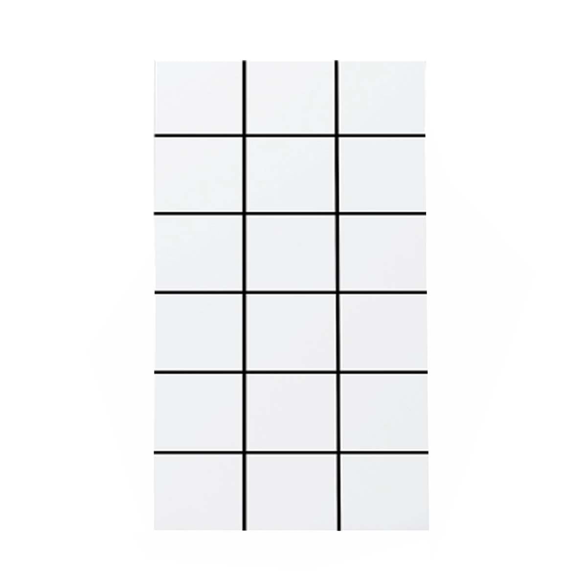 Autocollant marbre cuisine lot de 10 panneaux muraux épais pour masquer le vieux carrelage