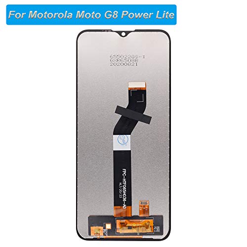 Écran LCD bloc assemblé de 16,5 cm compatible Moto G8 Power Lite - 3