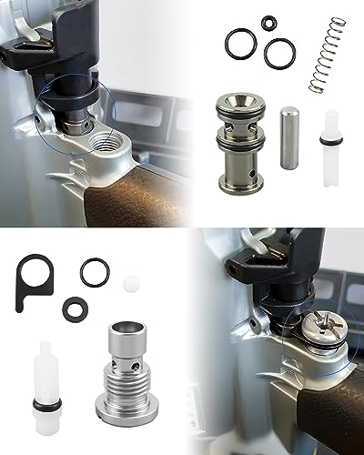 Nahntaipy SP-P1 SP-P2 Plunger Valve and Trigger Valve Assembly Replacement, Fit for Hitachi NR83A NR83A2 NR83A2(S) NR83A3 Frame Nailer Parts 877-337 875-638