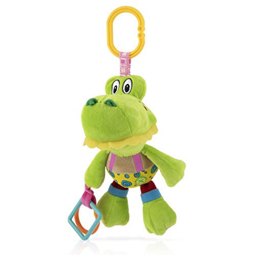 Image of Nuby Tag-A-Long Hanging Plush- Alligator