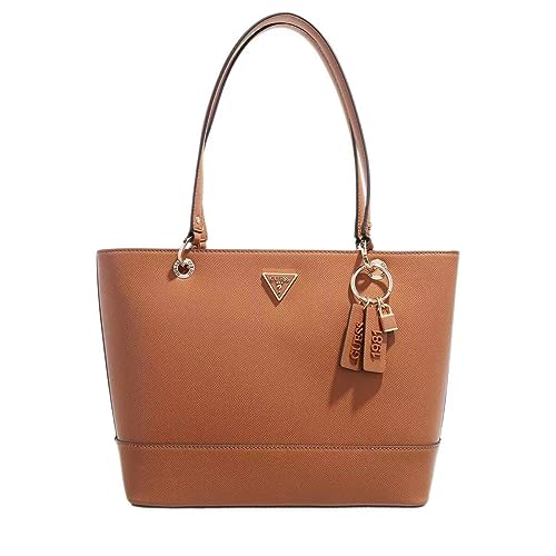 GUESS Eco Alexie Elite Tote Cognac