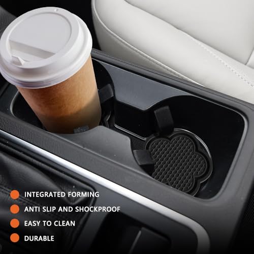 Portavasos antideslizante universal para auto 4 piezas miniatura 7