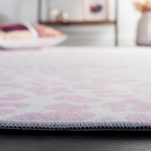 Tapete cuadrado 6 pies SAFAVIEH Ivory y Rosa miniatura 6