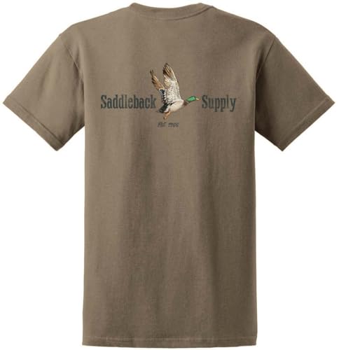 Saddleback Supply Men's Shoot 'Em Logo Heavy Cotton Hunting Tees
