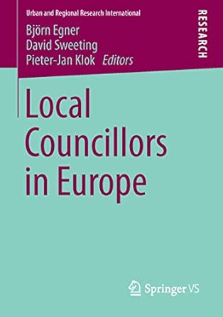 Local Councillors in Europe: 14 2013th Edition book cover