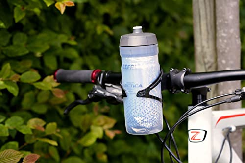 ZEFAL Arctica 55 Fahrrad Trinkflasche Isoliert Silber-Blau 550 ml – Ansicht 5