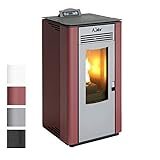 KALOR-6693 Kalor Pelletofen Pelletkaminofen  Miriam 10 Stahl  8 kW