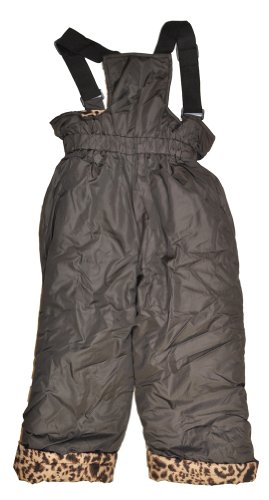 Image of Rothschild Girls Perfect Animal Print Snowsuit with Scarf