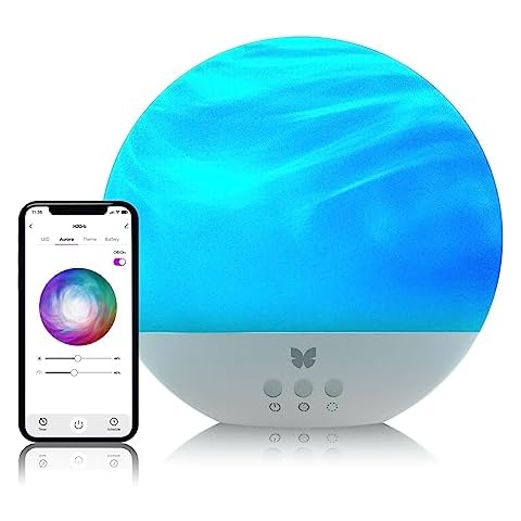 BlissLights H2Orb 7.5-inch, Waterproof (IP67), Rechargeable, Color Changing Floating LED Orb, Glowing Ball Light for Outdoor/Indoor Decor, Patio, Pool, Tabletop, Night Light Cover