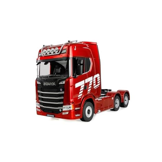 Amewi Scania 770 S Zugmaschine 6x4 1:18 RTR rot RC ferngesteuert Kind ab 8 Jahre