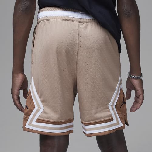 Jordan Sport Big Kids' Dri-FIT Diamond Shorts (Hemp, 95D313-X0L) Size Medium3