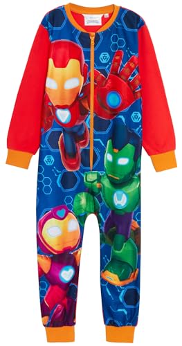 Marvel Boys Iron Man Fleece All In One 5-6 Years Multi
