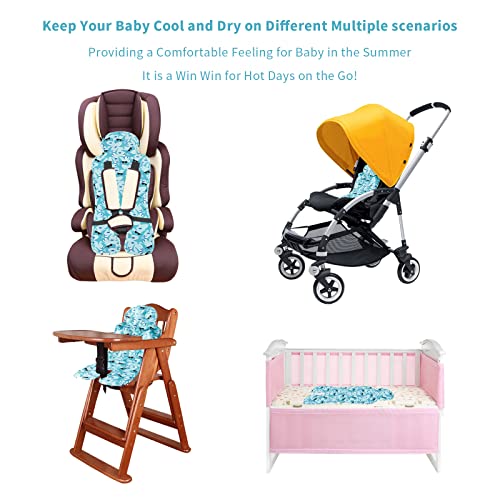 Tappetino Refrigerante Per Seggiolino Auto In Gel Per Bambini, Tappetino Traspirante Estivo Per Passeggino, Tappetino Refrigerante Multifunzionale Adatto Per Passeggino, Sedia Da Pranzo, Seggiolino Di - 6