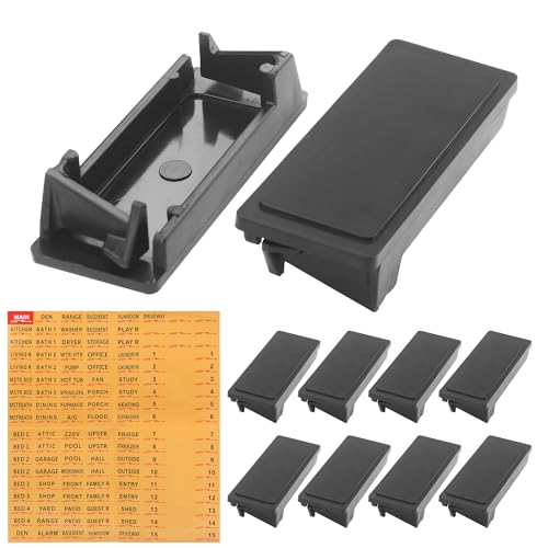 Circuit Breaker Cover Plate for Siemens Load Center ECQF3P Filler Plate, (Comes with Breaker Box Label) 10 Pack