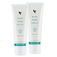 Aloe Vera 2x118ml Gelly mit zusätzlichem Squeezer im Set mit Zertifikat