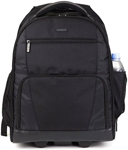 Targus TSB700EU 15.4" Rolling Notebook Backpack, Black