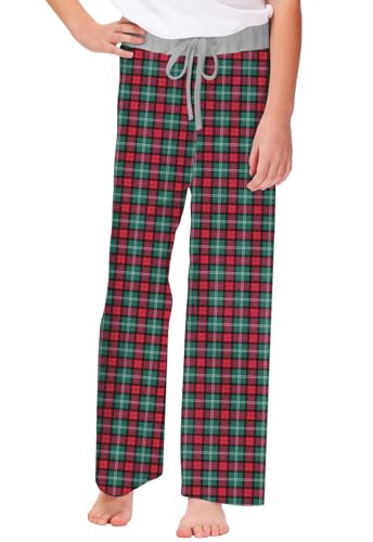 Image of Remimi Girl Boy Plaid Pants Drawstring Summer Casual Loose Bottoms 5-14 Years