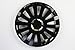 Produktbild ZentimeX Z731701 Radkappen Radzierblenden universal 17 Zoll black