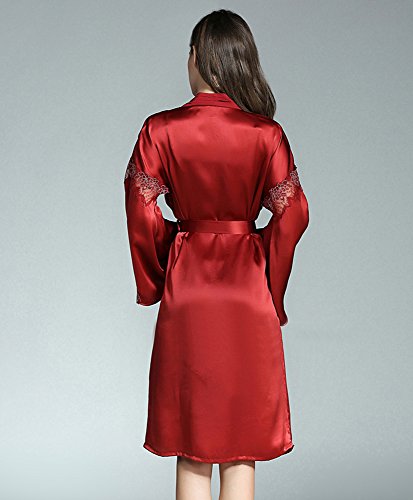 LSHARON-Ensemble-de-pyjama-sexy-en-dentelle-100-soie-de-murier-19-momme-pure-soie