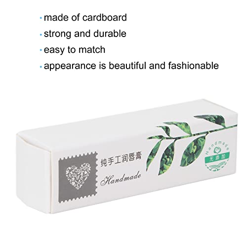 Caixa vazia de gloss, caixa de embalagem de batom vazio forte portátil para batom para perfume