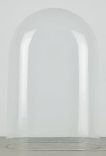 EMH Vintage Look Medium Oval Glass Display Dome 20 x 12 x H: 30.5 cm