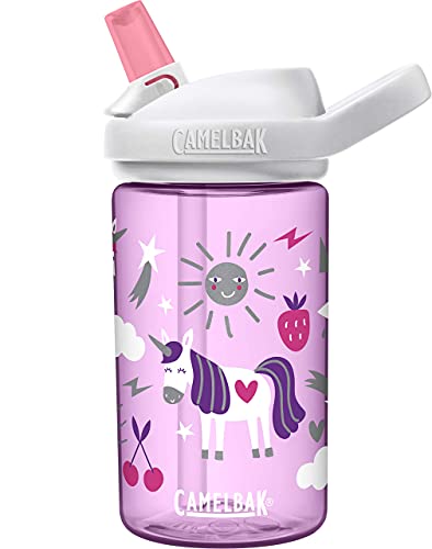 Image of CamelBak Eddy+ Kids Bite Valve Straw Tritan Renew Water Bottle | Kids, with Tritan Renew