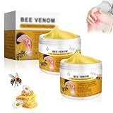 Bienengift Creme,2 Stück Bienengift Schmerzlinderungs Knochenheilungs Creme,Bienengiftsalbe,Bienengift Fortgeschrittene Gelenk,Bienengiftcreme,Bee Venom Creme,für Arm Taille Füße Bein