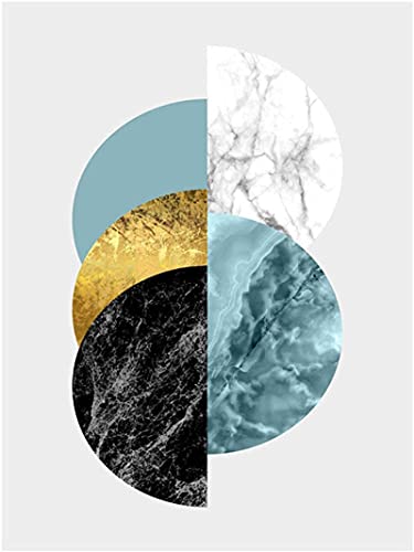 Kunstwerk Schilderij 3 stuks 7,8 x 11,8 inch (20 x 30 cm) geen frame Nordic Abstract Geometrie Home Decor Nordic Wall… - Image 3