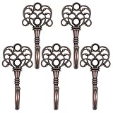 Design robusto: realizzati con materiali di alta qualità, questi ganci appendiabiti in metallo vantano una resistenza eccezionale, perfetti come ganci per cappotti, sciarpe e altro, appendiabiti da parete, gancio in bronzo retrò