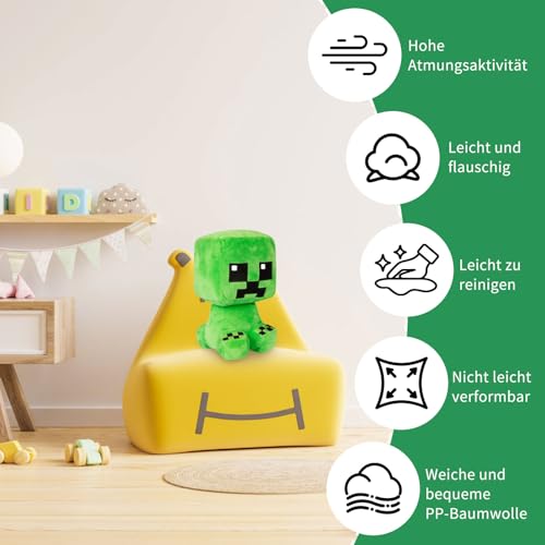 Gsnoniwi Plüschtier Stofftier, 23cm Plüsch Spielzeug, Cartoon Kuscheltier, Niedliches Stofftier, Komfort und Weichheit, Geburtstag und EIN besonderes Sammlerstück