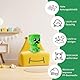 Gsnoniwi Kinder Plüschtier, 23cm Plüsch Spielzeug, Cartoon Kuscheltier, Niedliches Stofftier, Komfort und Weichheit, Kreative Geschenke für Jungen und Mädchen, Geburtstagsgeschenke