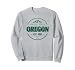 Oregon Retro Vintage Mountains & Outdoors Wilderness State Sweatshirt