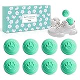 SCENTORINI Schuhdeo, Desodorierung Bälle für Sportschuhe, 8 St - Desodorier Bälle BaumwollDuft, für Sporttaschen, Schultaschen, Schließfächer, Um Gerüche Zu Beseitigen