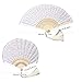 NTCLHFXU Fashion Wedding Laces Folding Fan Wedding Cosplays Partys Home Decorative Ancient Hand Decoration Handheld