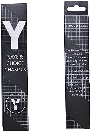 Y1 Hockey, Chamois Hockey Stick Grip, Super Soft Chamois Leather Cloth, Comfortable Grip Hockey Stick Tape in Wet Conditions, Double-Sided, Great Value