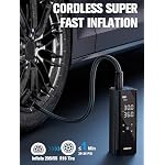 GOOLOO GT150 Tire Inflator Portable Air Compressor,150 PSI,LED Screen - Image 2