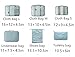 OEE 6 pcs Luggage Packing Organizers Packing Cubes Set for Travel